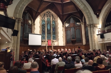Orpheus Singers perform at Crowstone St George’s URC
